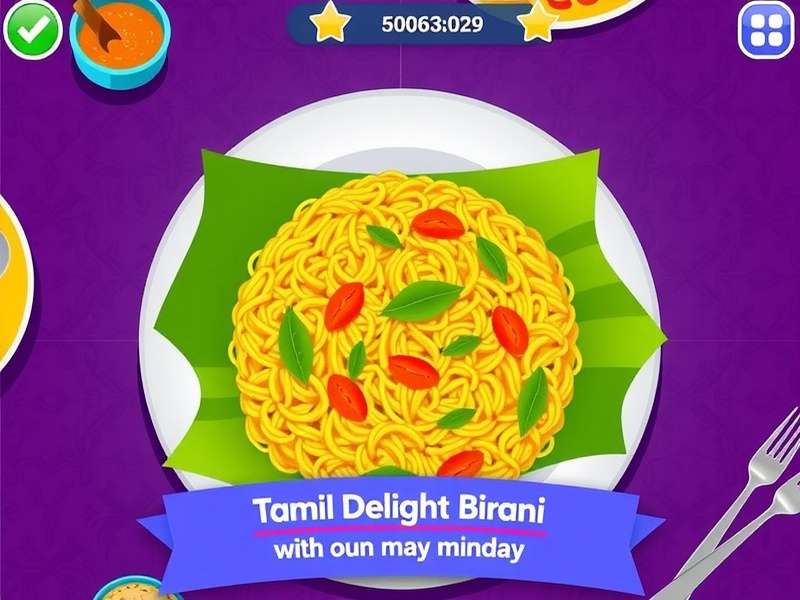 Tamil Delight Biryani Game Screenshot